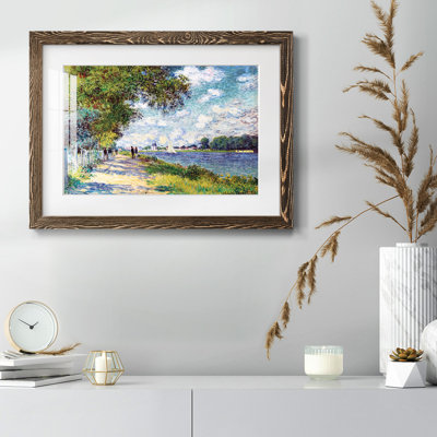 La seine à Argenteuil, 1875 - reproduction d'un seul cadre