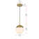 Luminaire suspendu sphère 1 lumière Yearby