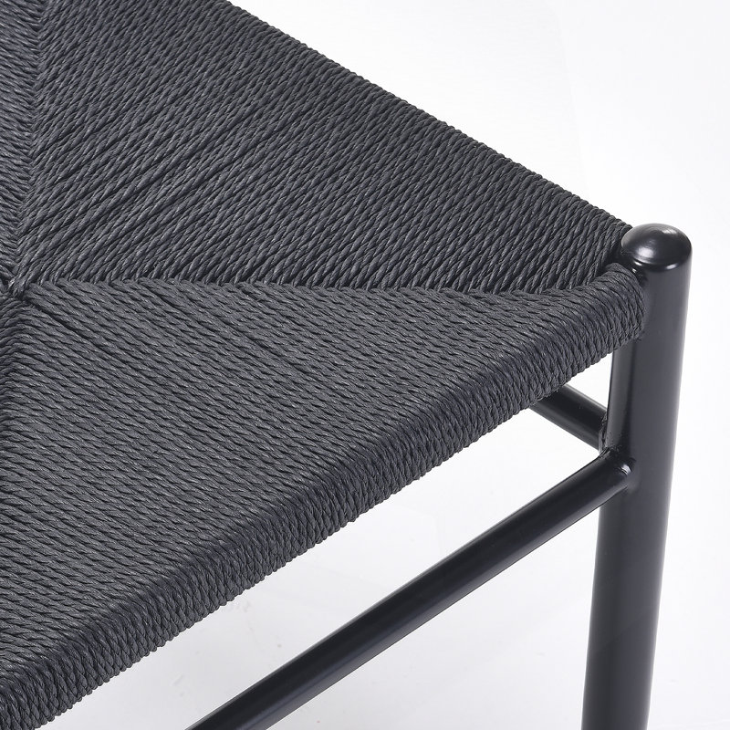 Ensemble de 2 chaises de salle à manger Mid-Century modernes en bois avec design ergonomique et esthétique intemporelle pour les maisons de plage ou urbaines.