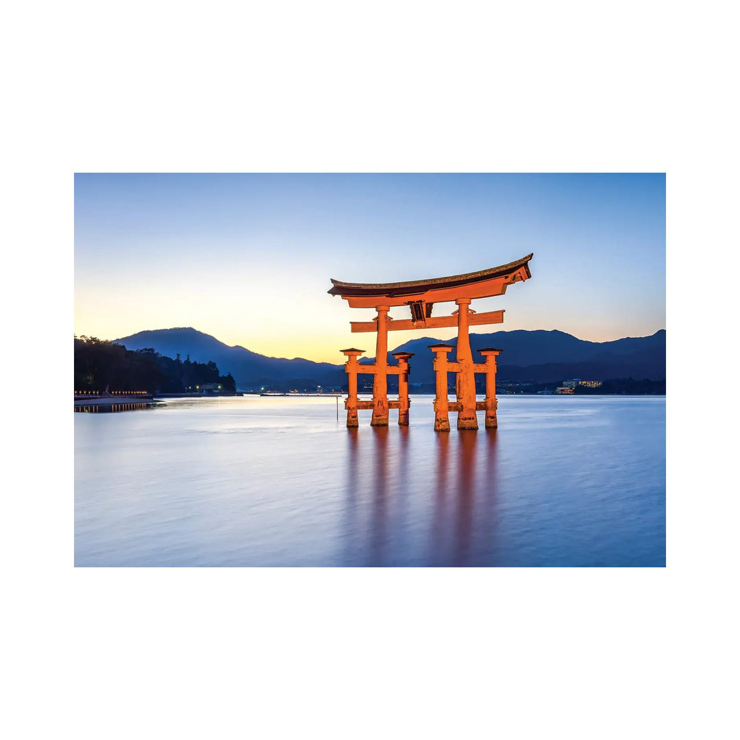 Torii Gate Of The Itsukushima Shrine, Miyajima Island, Japan