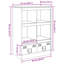 Wulfsohn 67cm Sideboard-992983219