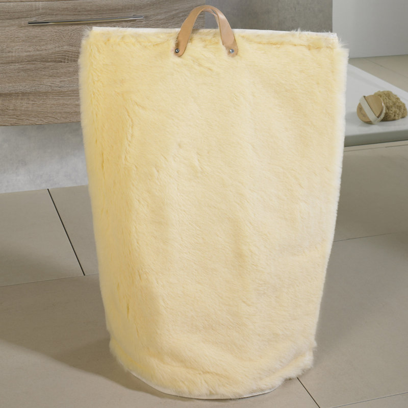 Laundry Bag with Handles, Beige