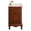 Ensemble de meuble-lavabo simple 24 po Lunette-1133471184-1133818826