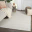 Tapis ivoire / gris clair fait à la main intérieur / extérieur Kohdyn Everen-933026321