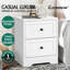 39cm W Iron Bedside Table-2047664990