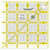 Omnigrid 4-1/2" x 4-1/2"  Square Quilting and Sewing Ruler