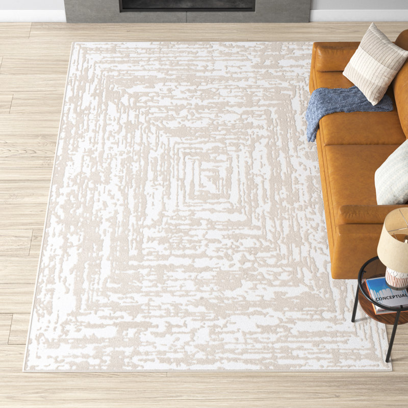 Oak Brook Abstract Indoor Rug, Rectangle 9' x 12'