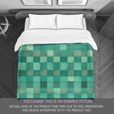 Édredon à carreaux