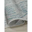 Tapis intérieur / extérieur en polypropylène tissé à la machine rectangulaire bleu / gris-139069746