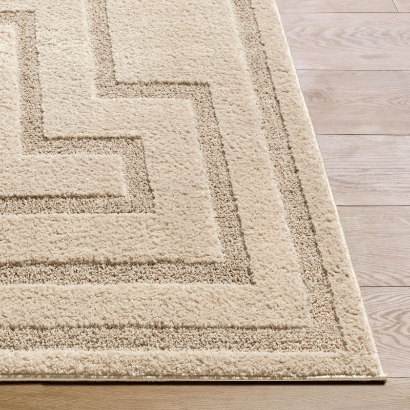 Rachel Zoe X Livabliss The Studio Edit Machine Woven Rug, Beige, Rectangle 6'7" x 9'