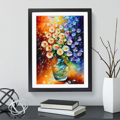 Vase Of Flowers No.4 - Single Picture Frame Painting