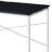 Tennos Black & Chrome Finish Vanity Desk