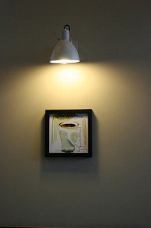 1 - Light Sconce, White