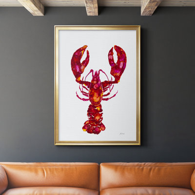 «Lobster Premium», reproduction encadrée prête à être accrochée