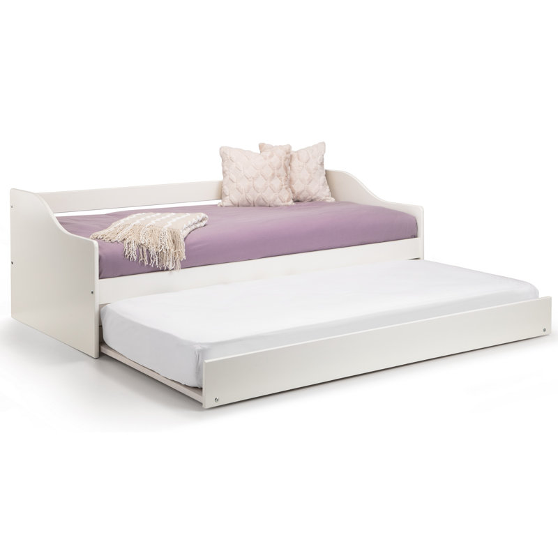 Lit de jour avec couchette Arneson, Blanc surf