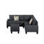 Canapé modulaire 6 pièces rembourré-722814396