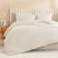 Lit dans un sac Andency beige très grand - Ensemble d'édredon pour très grand lit 7 pièces-124612853-124612828