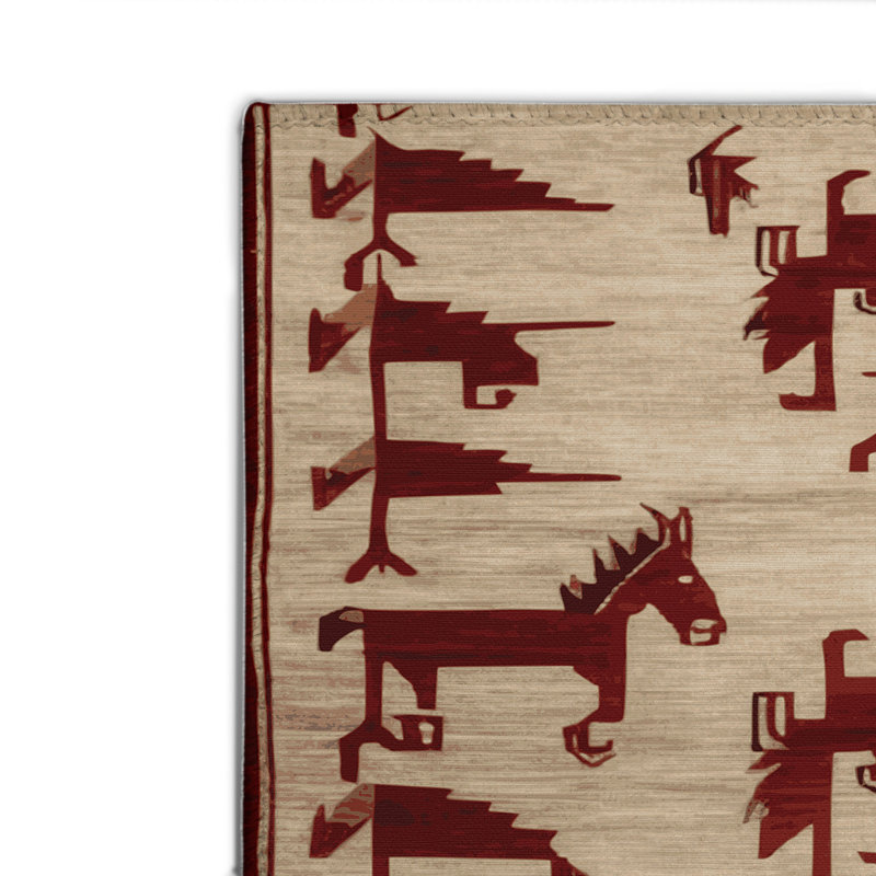 Tapis intérieur et extérieur ArtDeco, Rectangulaire 2 pi x 3 pi