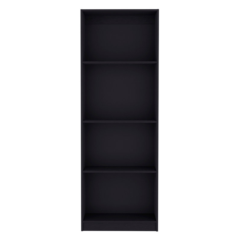 Bibliothèque, bureau, noir