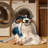 Washable Australian Shepherd Dogs Area Rug-2129562158