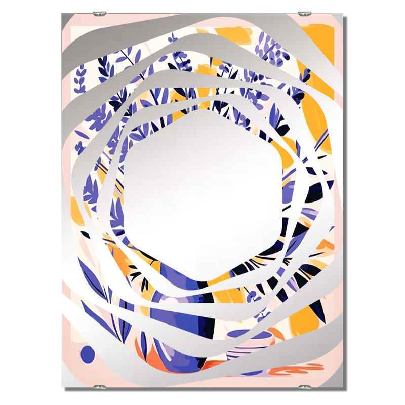 Miroir mural Sirkin - Boho Pottery MIR141499, 40 po x 30 po