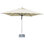 Parasol de marché Hurricane Square