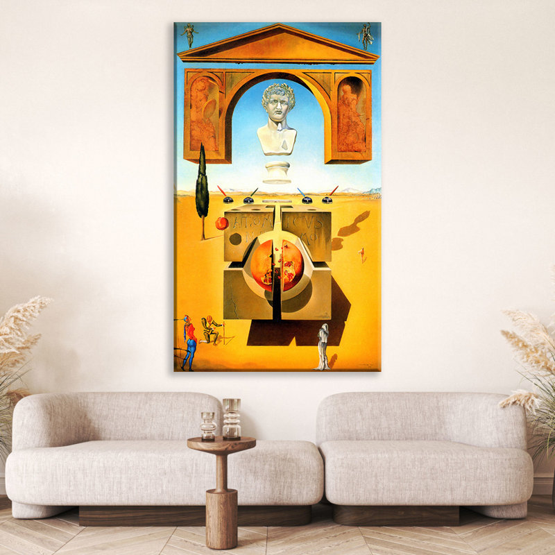 Toile tendue «Nose of Nero» par Salvador Dali, H 48 po x l 33 po