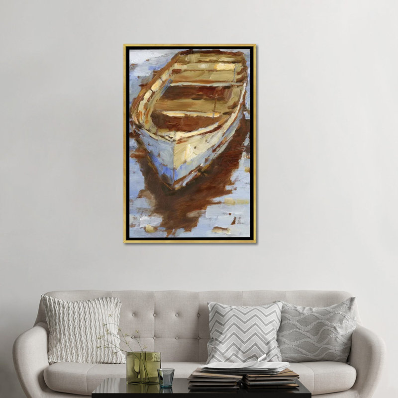 In Unison par Eva watts-impression d’art graphique, Toile tendue, Pas de tapis, H 48 po x l 32 po x P 1,5 po