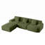 Canapé modulaire en L 113 po-123053951