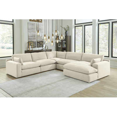 Elyza 5-Piece Sectional with Chaise