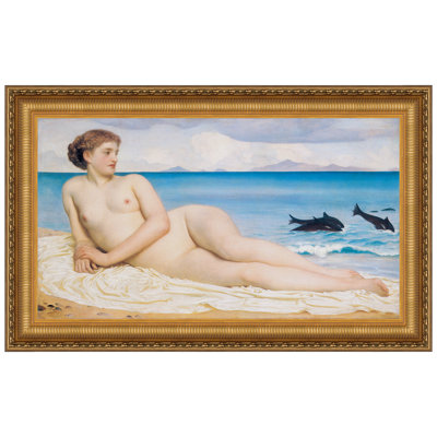 Actaea The Nymph Of The Shore, 1868 Print by Frederic Leighton