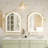 Cracraft Aluminum Arch Wall Mirror
