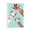 Bubble Gum Gang In Green by Big Nose Work - Wrapped Canvas Print-155251226-155251225