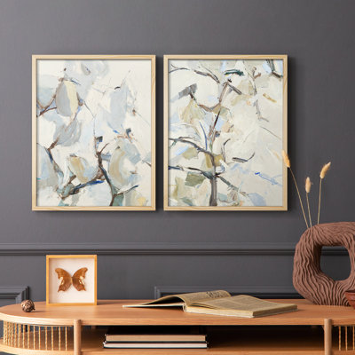 Gallery Wind and Pear Tree Framed Print-Premium Framed Print -Ready to Hang - No Nails Required - No Nails Required