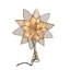 Étoile de coquille de Capiz illuminé à 5 points Kurt Adler, or, 11,75 po