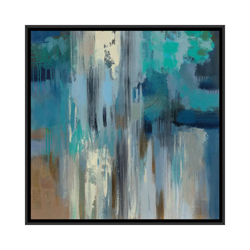 Fisherman Nets par Silvia Vassileva - reproduction d'art, Pas de tapis, H 26 po x l 26 po x P 1,5 po, Toile avec cadre noir