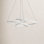 Peabody Single - Light Dimmable LED Geometric Chandelier