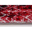 Tapis abstrait rouge / noir Mangassa-1728405538