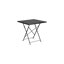 Table de patio pliante carrée intérieure / extérieure en acier de qualité commerciale 28 po-1868352628