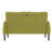 Corduroy fabric, comfortable monochrome double sofa, suitable for living rooms and bedrooms-271025350