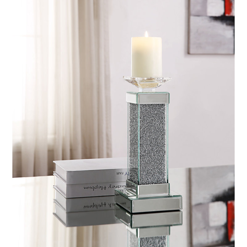 Chandelles en verre Rekha, H 13 po x l 5 po x P 5 po