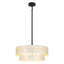 Luminaire suspendu pour îlot de cuisine de style bord de mer à 2 niveaux 19,69 "à 2 niveaux Capiz-1972607306