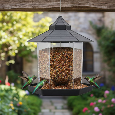Automatic Waterproof Hanging Wild Bird Feeder