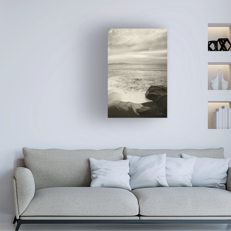 «Alan Majchrowicz Tides and Waves Triptych III», art sur toile, H 19 po x l 12 po