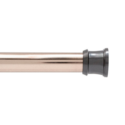 Kenney Twist & Fit No Tools Tension Shower Curtain Rod, 42-72"