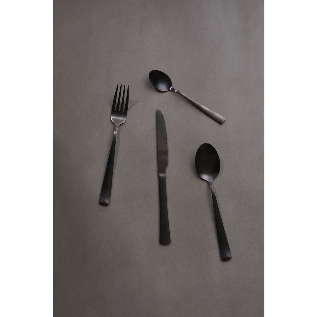 Vicente 16 Piece Stainless Steel Cutlery Set
