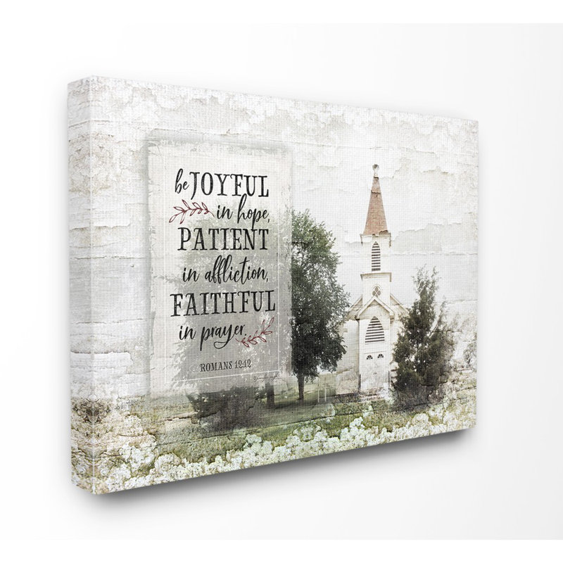 «Be Joyful in Hope», photographie, Toile tendue, H 16 po x l 20 po x P 1,5 po