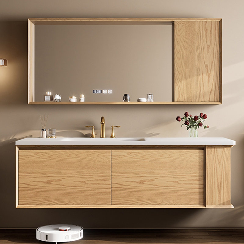 Armoire de salle de bain moderne et élégante, Burlywood