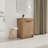 24.09'' Single Bathroom Vanity with Ceramic Top-94416403-94416404