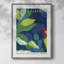 «Night Garden Exposition Posters III», reproduction encadrée - bois massif-748948471